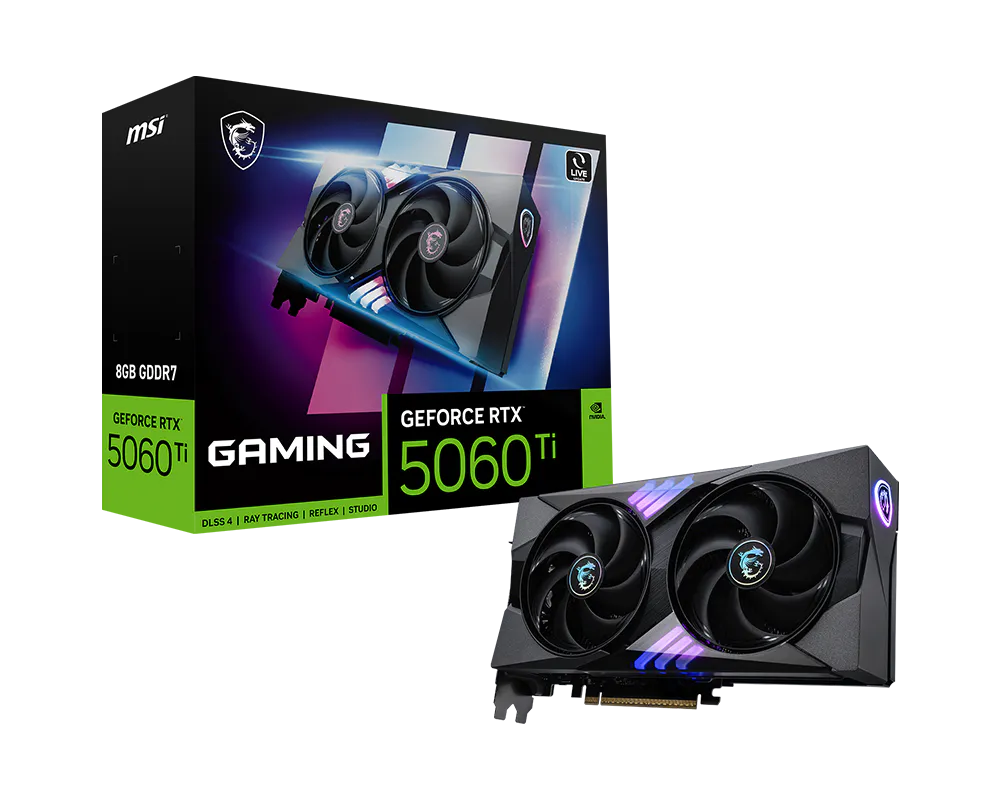 MSI GeForce RTX 5060 Ti 8G GAMING